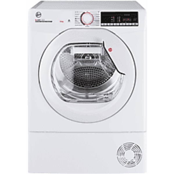 HOOVER HLE H9A2TE-17 A++ 9 Kg Wi-Fi + Bluetooth Bağlantılı Isı Pompalı Kurutma Makinesi Beyaz