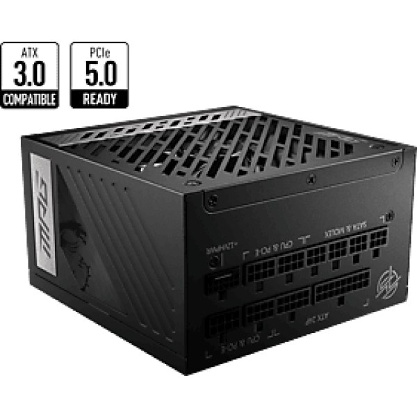 MSI MPG A850G PCIE5 850W 80 Plus Gold Güç Kaynağı Siyah
