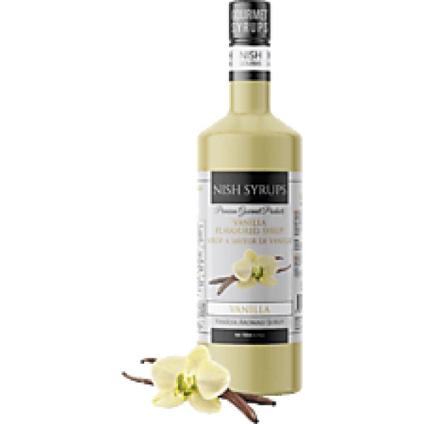 NISH 700ml Vanilya Aromalı Şurup