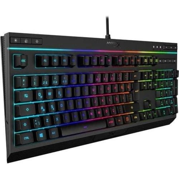 HyperX Alloy Core RGB Membran Klavye TR HX-KB5ME2-TU - Görsel 3