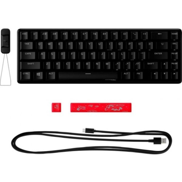 HyperX Alloy Origins 65 Red Kablolu Mekanik Oyuncu Klavyesi Outlet - Görsel 3