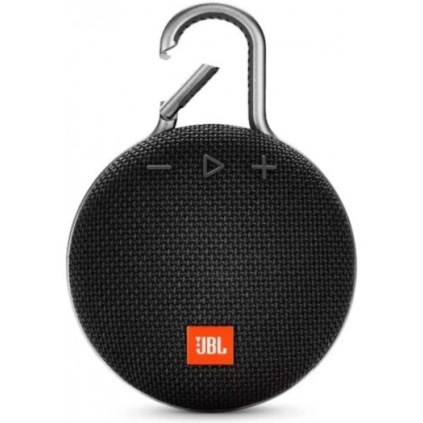 JBL Clip 3 Taşınabilir Bluetooth Hoparlör, Siyah