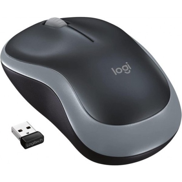 Logitech M185 Kablosuz Mouse, 1.000 DPI Optik Sensör, Sağ