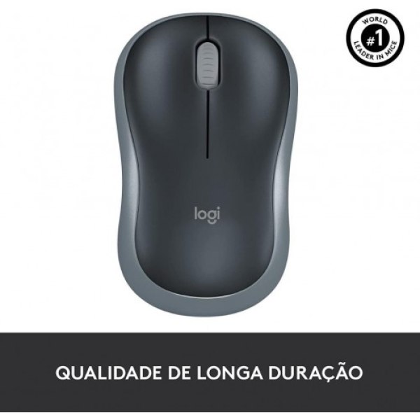 Logitech M185 Kablosuz Mouse, 1.000 DPI Optik Sensör, Sağ - Görsel 6