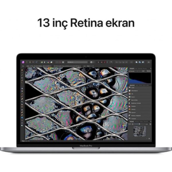 Macbook Pro M2 8 GB 512 GB SSD 13.3" MNEJ3TU/A Uzay Grisi - Görsel 5