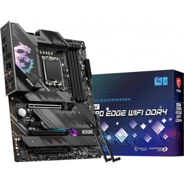 MSI Mpg Z690 Edge Wi-Fi Intel LGA1700 DDR4 ATX Anakart - OUTLET