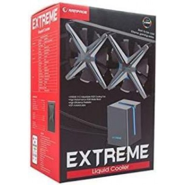 Rampage Extreme X240 2X120Mm Rgb Fanlı Sıvı Soğutma Sistemi - Görsel 3
