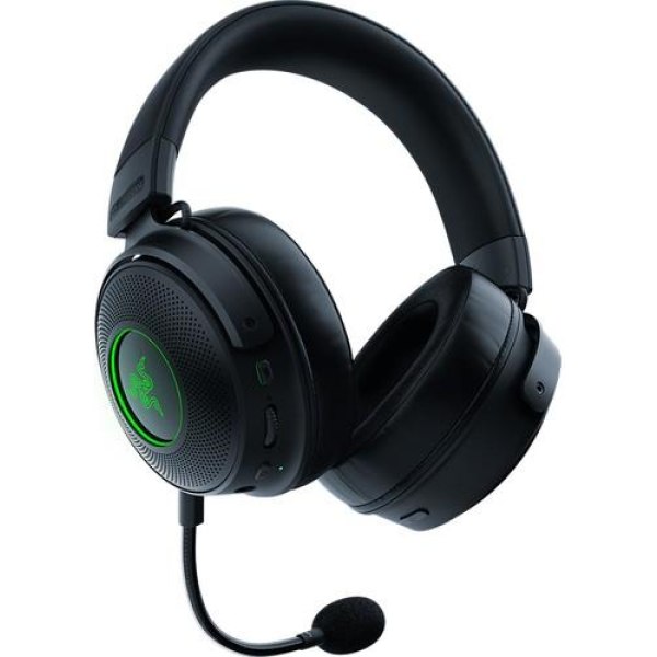 Razer Kraken V3 Pro Kablosuz Mikrofonlu Kulak Üstü Oyuncu Kulaklığı - TEŞHİR - Görsel 3