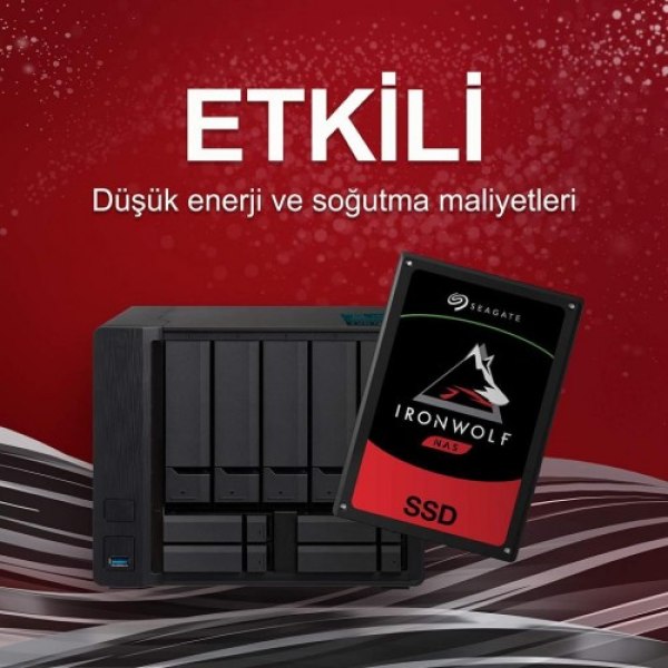 Seagate Ironwolf 110 ZA3840NM10011 SATA 3.0 2.5" 3.84TB SSD Outlet - Görsel 4
